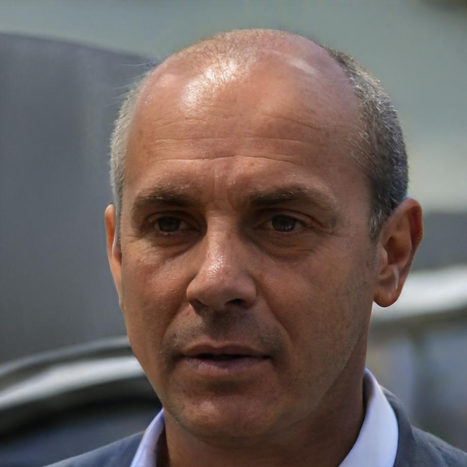 Retrato profissional de formador especialista em análise financeira